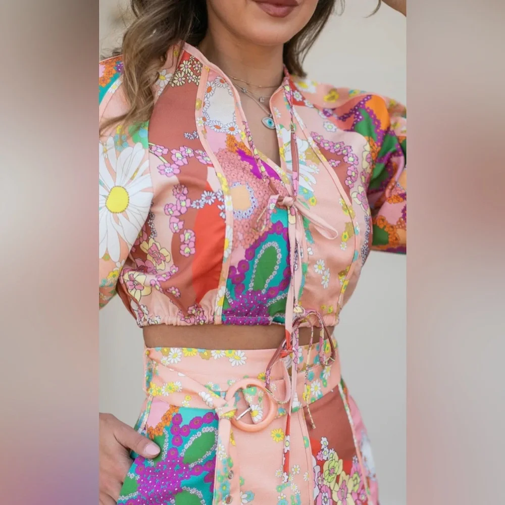 Elilé Orange Blossom 2pc Set - Picture 3 of 10